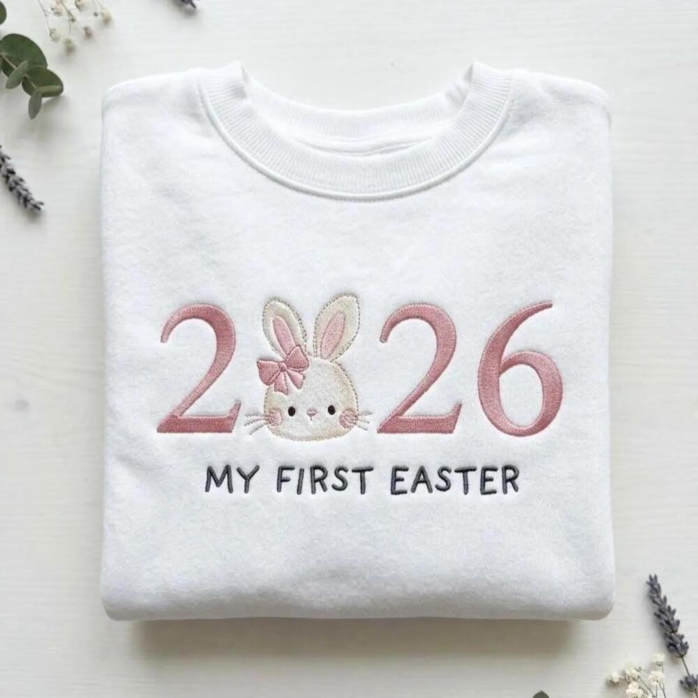 My First Easter 2026 Baby Ed T-shirt Bunny  y Crewneck